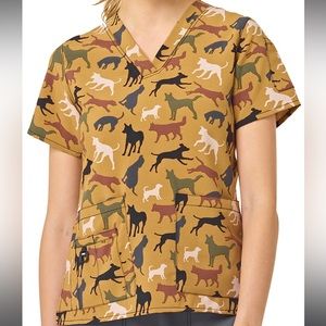 NWT Carhartt Dog scrub top